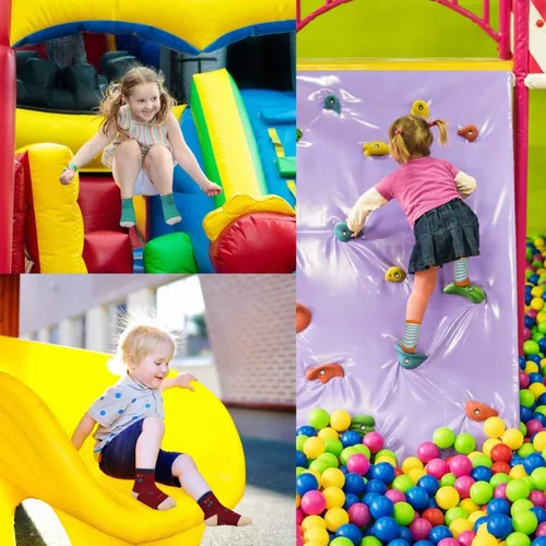 Miniatura 3 de Calcetines SkiBeaut para niño 12 pares de calcetines antideslizantes para niño calcetines de algodón con adherencia para niños de 1-3 3-5 5-7 años