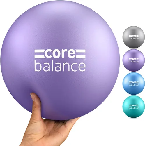 Miniatura 8 de Core Balance Pelota de pilates antiestallido de 9 pulgadas, mini pelota de ejercicio para yoga, barras, estiramiento y entrenamiento de estabilidad