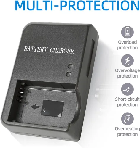 Miniatura 7 de Cargador de batería NB-7L CB-2LZ - Compatible con Canon PowerShot G10, G11, G12, SX30