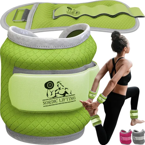 Pesas de tobillo/muñeca (1 par) para mujeres, hombres y niños, peso totalmente ajustable para brazos, manos y piernas, lo mejor para caminar,