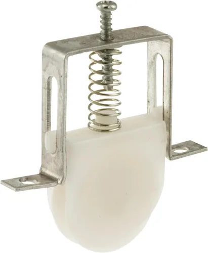 Miniatura 3 de Columbia - Rodillo de puerta corrediza para puerta, rueda de nailon, montaje de rodillo de puerta mosquitera, rueda delgada de rodamiento de bolas