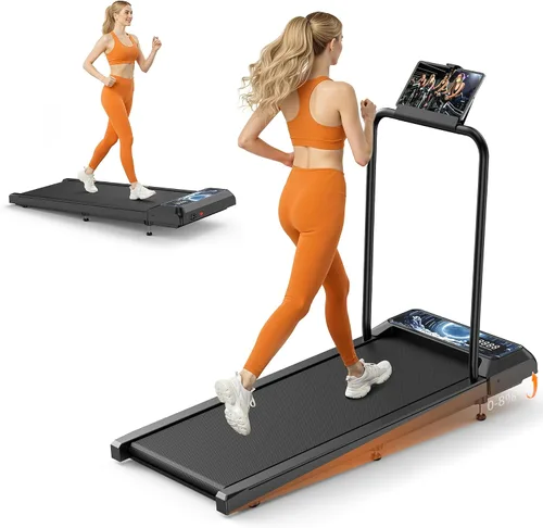 Miniatura 9 de Smart Queen Almohadilla para caminadora con mango extraíble, cinta de correr portátil de 2.5 HP para el hogar y la oficina, capacidad de 270 libras