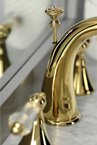 Miniatura 3 de Aqua Eden KS2972WLL - Grifo de baño de 8 pulgadas, latón pulido