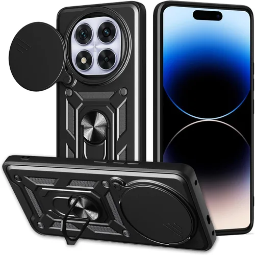 Miniatura 15 de Funda para Motorola Moto G 5G 2024 con protector de pantalla, funda protectora con protector de cámara, funda protectora con función atril para Moto