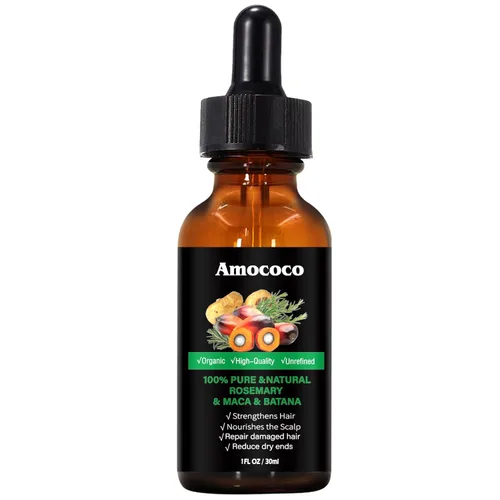 Aceite de batana para el crecimiento del cabello, 1.0 fl oz/1 onza, tratamiento orgánico del cuero cabelludo para reparar el cabello dañado,
