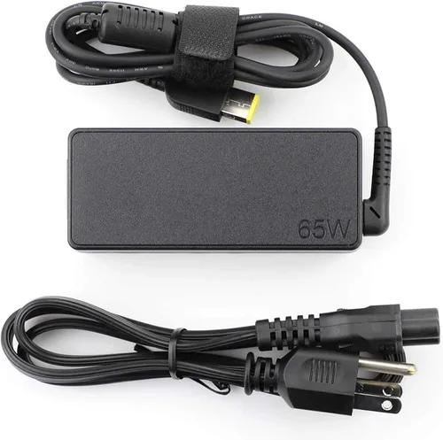 Miniatura 5 de Lenovo P/N: 888014997 Adaptador de CA de punta delgada de 65 W para Lenovo ThinkPad Yoga 2 13/11S/Pro, T440, T450s, X1 Carbon 2015/2016, E470, Flex