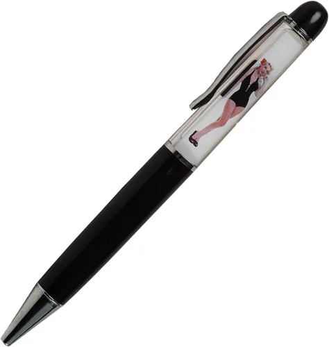 Miniatura 15 de Bolígrafos Divertidos de Alienígena Lindos Flotadores Líquido Flotante Escritura Diario Oficina Bolígrafo Regalo Único Para Mujeres Hombres