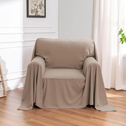 Miniatura 13 de MEETSKY Funda para silla reclinable, a prueba de arañazos, para gatos, fundas de sofá de gran tamaño, lavable para sofá individual, funda suave