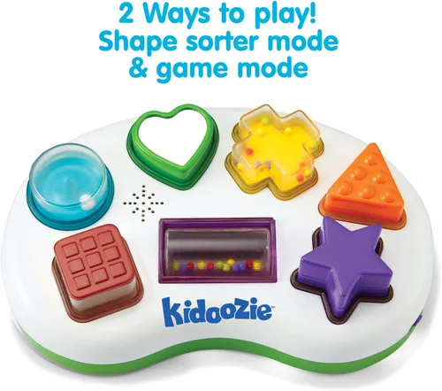 Miniatura 4 de Kidoozie Clasificador de formas Lights 'n Sounds – Juguete para niños pequeños de 9 a 24 meses – Ayuda a desarrollar habilidades de coordinación