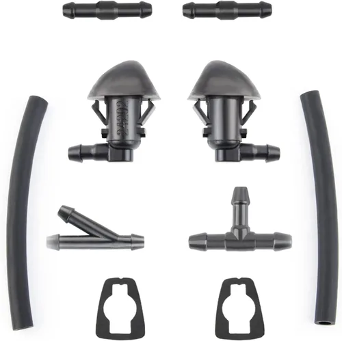 Kit de boquillas para limpiaparabrisas compatible con Honda Pilot 2009 2010 2011 2014 2015, con conector de chorro de lavado y manguera de líquido
