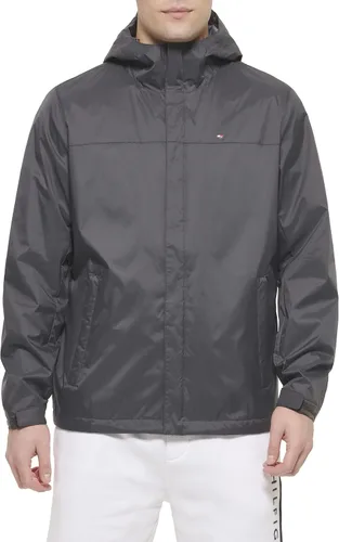Miniatura 5 de Tommy Hilfiger Chaqueta impermeable con capucha, transpirable, ligera, para hombre