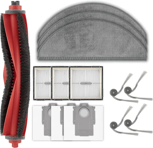 Miniatura 9 de Paquete de 6 filtros HEPA de repuesto Q7 M5/M5+ compatibles con aspiradora robot Roborock Q7 L5/Q7 L5+, kit de accesorios, filtro vertical, filtros