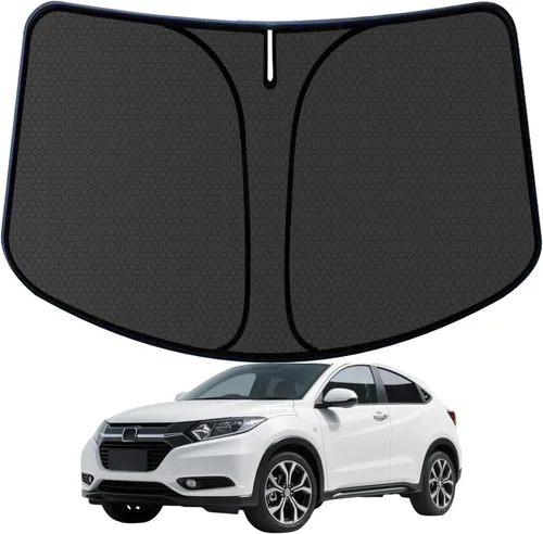 Miniatura 73 de Civic - Parasol para parabrisas Honda Civic 2022-2024 2025 (no para Honda 2022 Sport), visera frontal gruesa plegable 1:1, mantiene tu automóvil más