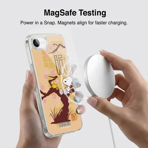 Miniatura 427 de Carcasa de gel para iPhone 7 Plus/iPhone 8 Plus, diseño de Snoopy Oriental de Peanuts, Badges