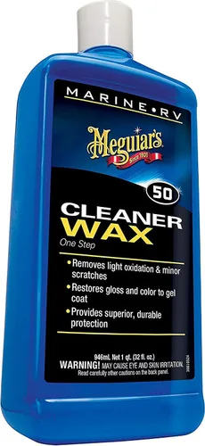 Miniatura 2 de Meguiar's M5032 - Cera limpiadora de un solo paso para vehículos recreativos, botella de 32 onzas