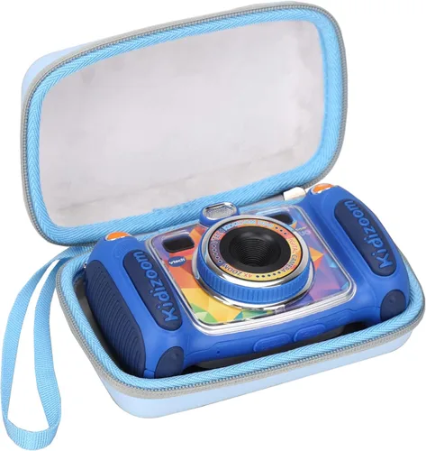 Miniatura 2 de Mchoi Funda rígida adecuada para cámara VTech Kidizoom Duo/Duo DX/Duo Deluxe/Twist/Pix/Pix Plus Selfie, impermeable, a prueba de golpes, para niños