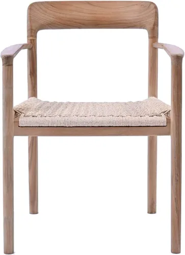 Miniatura 3 de Silla de comedor, 57×52×76×43cm, Natural