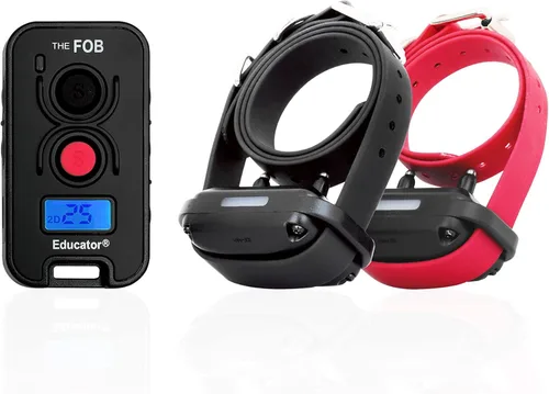 Miniatura 8 de Educator FOB FE-560 Collar de entrenamiento para perros con control remoto – Collar electrónico recargable impermeable de 300 yardas para perros más