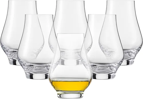 SCHOTT ZWIESEL Bar Special - Vaso de nariz para whisky (juego de 6), vaso especial para whisky, vasos de cristal Tritan aptos para lavavajillas,