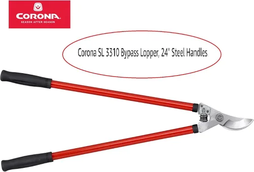Miniatura 4 de Corona SL 3310 Bypass Lopper, 24" Asas de Acero, 1-12" Corte