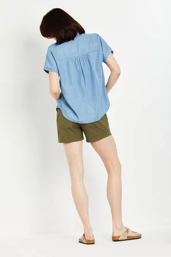 Miniatura 6 de Motherhood Maternity Pantalón corto de popelina Secret Fit para mujer