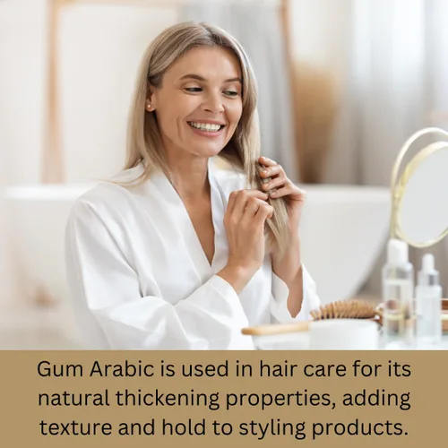 Miniatura 6 de mGanna Gum Acacia/Gum Arabic/Acacia Senegal Powder Fibra prebiótica natural Grado alimenticio y cosmético 227 g / 0.5 lbs