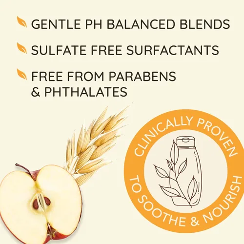 Miniatura 4 de Aveeno Acondicionador aclarante de vinagre de sidra de manzana, mejora el brillo, nutritivo, para cabello opaco, 12 onzas líquidas
