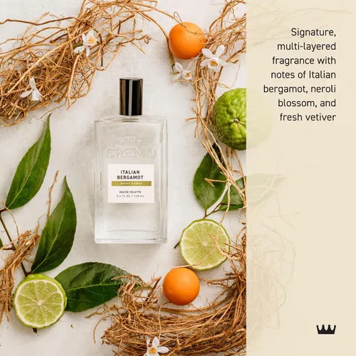 Miniatura 2 de Cremo Colonia para hombres – Espray de colonia italiana de bergamota para hombre, una combinación de bergamota italiana, flor de neroli y vetiver