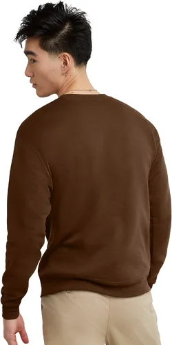 Miniatura 2 de Hanes Men's Sweatshirt, EcoSmart Fleece Crewneck Sweatshirt, Big & Tall Available, 1 or 2-Pack