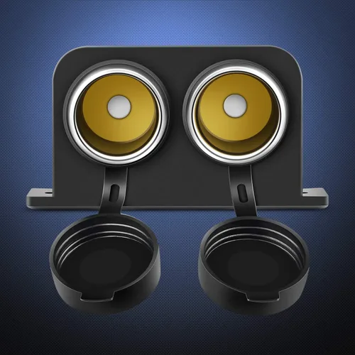 Miniatura 3 de Nilight Enchufe Dual para Encendedor de Cigarrillos 12V, Salida de Energía para Encendedor de 2 Encendedores, Divisor de Enchufe Doble Impermeable