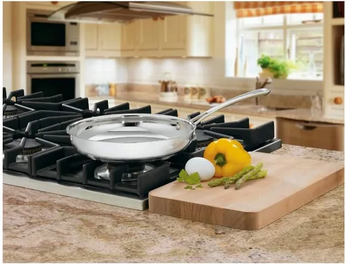 Miniatura 2 de Cuisinart 422-24 Contour - Sartén abierta de acero inoxidable de 10 pulgadas