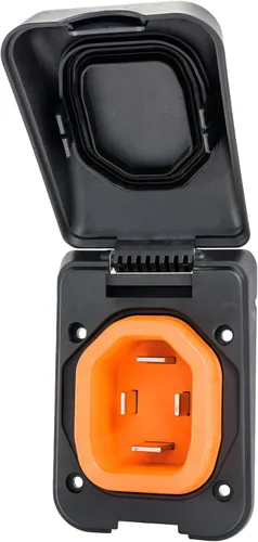 Miniatura 4 de SmartPlug B50ASSYPB - Conector y entrada de alimentación de muelle de 50 amperios, resistente a la intemperie, para caravana, cámper y barco