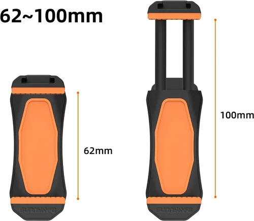 Miniatura 7 de Pocket3/4 Soporte de extensión de teléfono dual para DJI Osmo Pocket 3/4 Accesorios de manija de cámara Adaptador de zapata fría Montaje