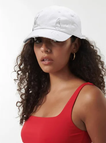 Miniatura 2 de Eohak Ponytail Baseball Hat Distressed Retro Washed Womens Twill