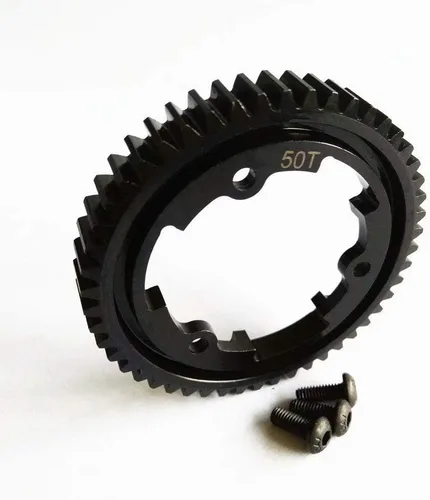 Engranaje recto principal de acero 50T 1 Mod M1-1 pc para Traxxas 1/5 X-Maxx 1/10 Nuevo E-Revo 2.0 MAXX 1/7 XO-1 6448
