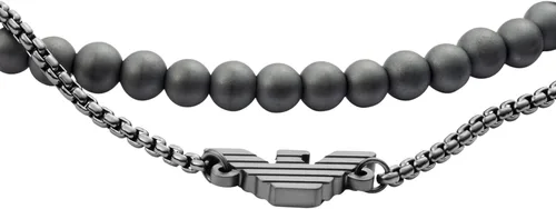 Miniatura 2 de Emporio Armani Men's Antique Gold-Tone Chain-Link Bracelet (Model EGS2762251)