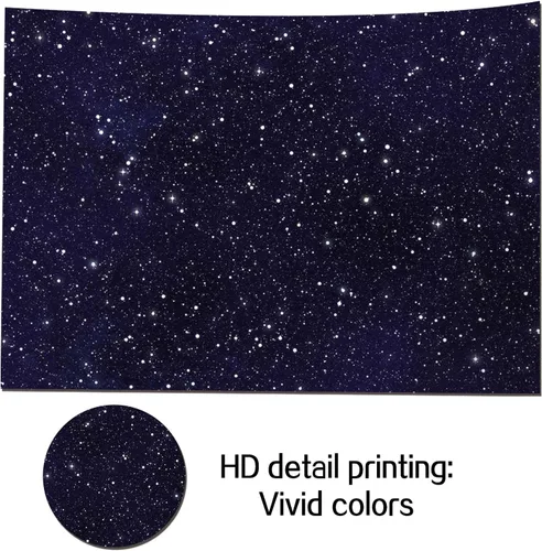 Miniatura 3 de HQM Telones de fondo de fotografía estrellada del universo del espacio del cielo nocturno para niños, niños o niñas, decoración de fiesta