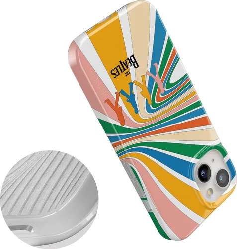 Miniatura 4 de Estuche Casely para iPhone 15 Beatles Come Together Abbey Road Estuche Clásico Compatible con MagSafe Reunirse The Beatles Abbey Road