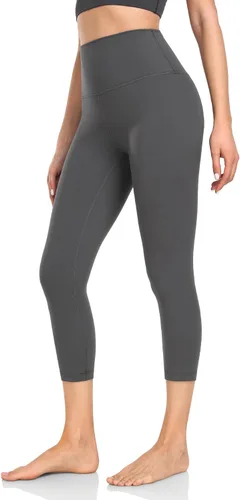 Miniatura 2 de HeyNuts Essential 34 Leggings with Drawstring, Buttery Soft Tummy Control Capri Pant for Training 21