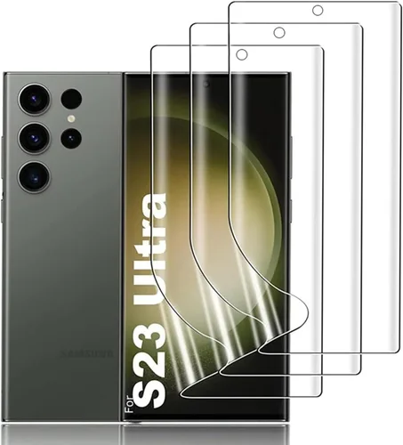 Miniatura 26 de Paquete de 3 protectores de pantalla compatibles con Samsung Galaxy S21 FE 5G de 6.4 pulgadas, película de hidrogel de TPU suave transparente HD