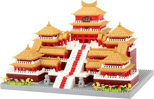 Juego de bloques de construcción de arquitectura china, Epang Palace, 3050 piezas, juguetes creativos, el mejor regalo para adultos y niños a partir