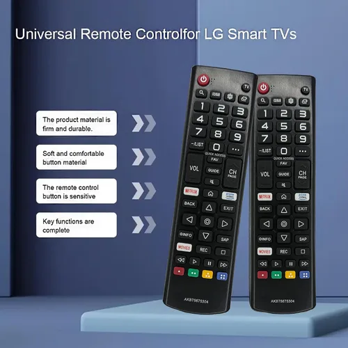 Miniatura 4 de AKB75675304 Reemplazo de control remoto universal, apto para LG Smart TV 32LM570BPUA 32LM620BPUA 32LM630BPUB 55UM69 65UM73000PUA 55UM6900PUA