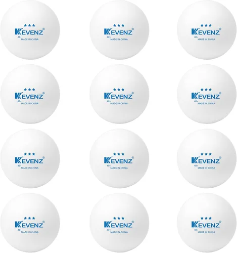 Miniatura 3 de KEVENZ Pelotas de ping-pong de 3 estrellas, pelotas de tenis de mesa avanzadas de 1.57 pulgadas (40+mm), pelotas de ping-pong para exteriores e