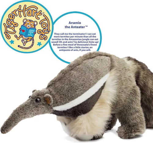 Miniatura 2 de TigerHart Arsenio The Anteater - Peluche de 18 pulgadas