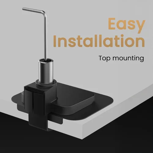 Miniatura 6 de BenQ BSH01 Ergo Brazo de Monitor - Soporte de Monitor con Resorte de Gas para Pantallas de hasta 45'' y 44 libras, Instalación Rápida, Sin Descenso