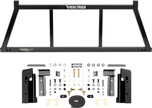 Miniatura 10 de RealTruck Backrack Bastidor Original + Kit de Herramientas para uso con Cama Estándar, Combo Negro, Sin Taladro 15004 & 30123 Compatible
