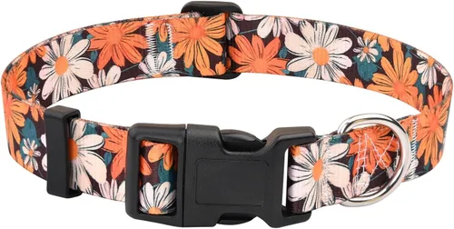 Miniatura 28 de Collar para Perros para Perros Pequeños y Gatos, Collar Suave y Cómodo para Mascotas para Perros Pequeños, Medianos y Grandes, Patrón Geométrico