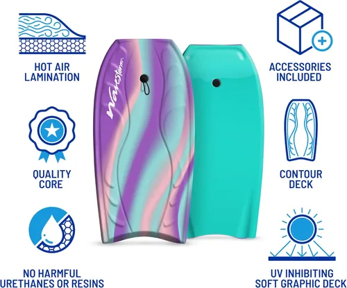 Miniatura 5 de Wavestorm Tabla de Bodyboard de Espuma Lav