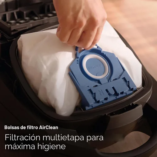 Miniatura 6 de Miele Classic C1 Pure Suction - Aspiradora de trineo con bolsa, gris grafito - Portátil, para el hogar