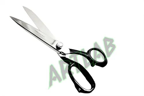 Miniatura 3 de Tijeras profesionales de alta calidad de tela resistente de 12 pulgadas, tijeras de sastre de acero inoxidable de resistencia industrial para cuero